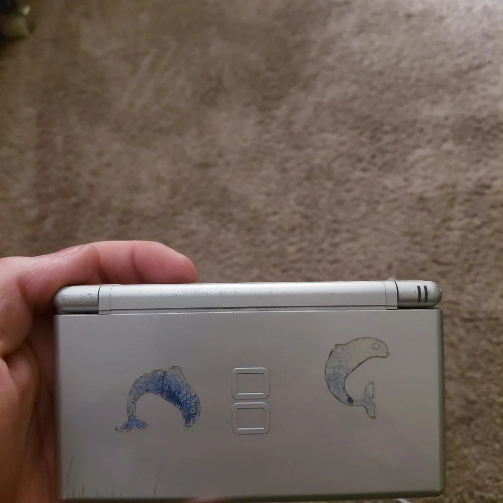 Nintendo DS Lite Silver Handheld Console